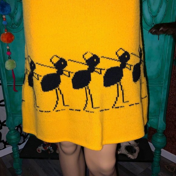 Vintage Dresses & Skirts - INCREDIBLE *RARE* Hand Knit Vintage Dress